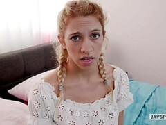 18 ans, Blonde, Éjaculation interne, Fille, Seins naturels, Pov, Chatte, Nénés