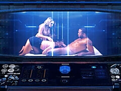 18, デカ尻, デカチン, デカパイ, フェラチオ, バック, 女 人男 人, ガリガリ