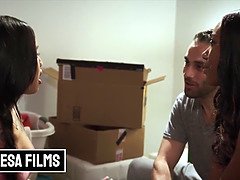 アフリカ人, フェラチオ, Hd, 異人種間, オマンコ, タトゥー, ティーン, 三人