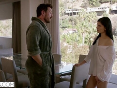 Noire, Sucer une bite, Dingue, Queue, Faciale, Réalité, Chevaucher, Suçant