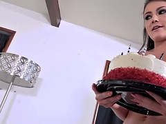 ブロンド, フェラチオ, グループ, ホテル, メイド, ハメ撮り, 驚き, ティーン