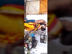 デカチン, チン, ハードコア, 自家製, 人妻の, インド人, 母, ティーン