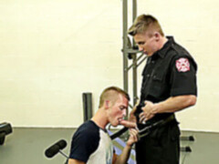 Anal, Grosse bite, Sucer une bite, Homosexuelle, Gym, Uniforme