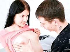 Спальня, Большая жопа, Большой член, Минет, Брюнетки, Собачьи, Натуральные сиськи, Тощие