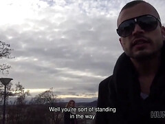 Enthousiasteling, Stel, Man die toekijkt, Tsjechisch, Hd, Geld, Openbaar, Vrouw