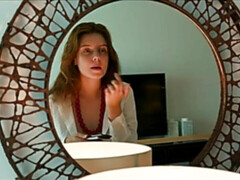 Vingeren, Masturbatie, Klein, Geschoren, Alleen, Kousen, Tiener, Tieten likken