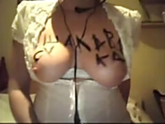 古典, イマラチオ, チン, オナニー, 乳首, オッパイの, おもちゃ, ウェブカメラ