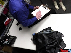 Aziatisch, Grote lul, Pijpbeurt, Klein, Mager, Kousen, Tiener, Uniformpje