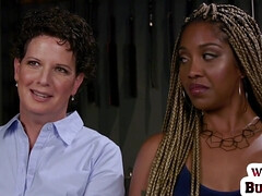 Sadomasochismus, Klassisch, Schwarz, Lesbisch, Reif, Orgasmus, Titten, Spielzeuge