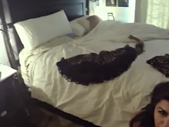 Mind control family and cute teen bathroom striptease