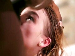 Grosser arsch, Grosser schwanz, Blondine, Aufs gesicht abspritzen, Hd, Interrassisch, Dusche, Jungendliche (18+)