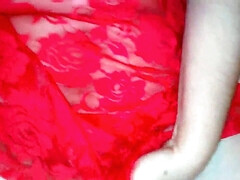 Leie, Schönheit, Braunhaarige, Schwanz, Handjob, Milf, Mutti, Stiefmutter