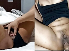 Leie, Asiatisch, Schwanz, Fingern, Hd, Selbstgemacht, Indonesisch, Eng