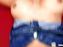 Nana, Gros seins, Gode, Interracial, Nue, De plein air, Vibromasseur, Mouillée