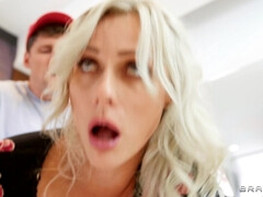 Brittany Bardot gets her ass and mouth fucked