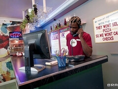 Cul, Grosse bite, Noire, Sucer une bite, Hard, Chatte, Nénés, Mouillée