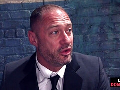 Sadomasochismus, Blondine, Cfnm, Pummelig, Domination, Erotisch, Leder, Lingerie