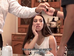 18 jaar, Pijpbeurt, Vriendje, Pop, Europees, Hd, Tiener, Tieten likken