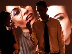 Grosser schwanz, Blasen, Braunhaarige, Hundestellung, Natürlichen titten, Dürr, Jungendliche (18+), Titten