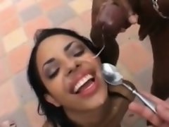 Asiático, Rubia, Morena, Corridas, Grupo, Interracial, Japonés, Madres para coger