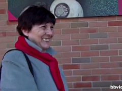 Grote lul, Grote mammen, Pijpbeurt, Stel, Duits, Omie, Hardcore, Rijpe lesbienne