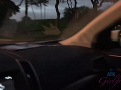 Salle de bains, Plage, Doigter, Petite amie, Nue, Orgasme, Pov, Mouillée