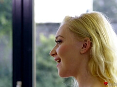 ブロンド, 茶髪の, 気狂い, 指いじり, キス, レズビアン, なめる, オマンコ