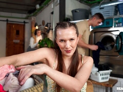 茶髪の, 大学生, チェコ, チン, ヒール, 自然山雀, オマンコ, オッパイの