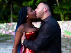 Leie, In den arsch, Arsch, Grosser arsch, Schwarz, Spermaladung, Strümpfe, Tätowierung