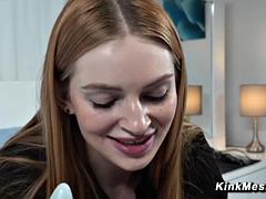 Lezdom Punishing Anal Office Sex