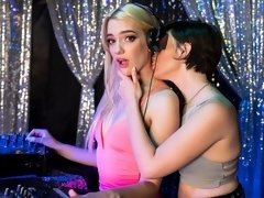 69, お尻, ブロンド, キス, レズビアン, オナニー, オマンコ, ストリッピング