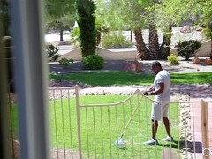 Cul, Noire, Sucer une bite, Gorge profonde, Hard, Interracial, Chatte, Adolescente