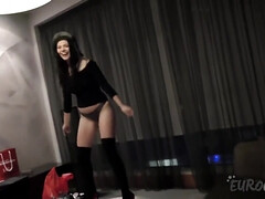 Arsch, Schönheit, Vollbusig, Kehlenfick, Frau, Party, Solo, Spielzeuge