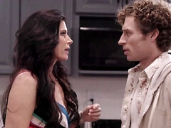 Schwarz, Blasen, Spermaladung, Fingern, Würgen, Lecken, Reif, Muschi