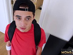 チン, 顔射, Hd, 淫乱熟女, 義母, フェラする, ティーン, 三人