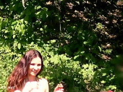 デカ尻, 茶髪の, Hd, パンティ, 公共, ロシア人, スカート, オッパイの