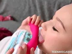 Blonde, Doigter, Hd, Masturbation, Naturelle, Rasée, Solo, Jouets