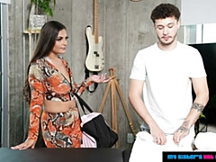 デカ尻, デカチン, デカパイ, フェラチオ, 茶髪の, バック, マッサージ