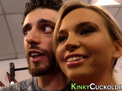 Blasen, Gehörnter ehemann, Fetisch, Gruppensex, Handjob, Hd, Milf, Realität