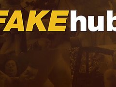 Enthousiasteling, Pijpbeurt, Bruinharig, Rondborstig, Hardcore, Orgasme, Gezichtspunt, Openbaar