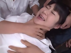 Stunning busty Japanese Chigusa Hara in extreme and hot extreme gangbang