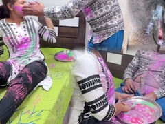 Asiatisch, Paar, Gehörnter ehemann, Hundestellung, Hd, Muschi, Jungfrau, Ehefrau