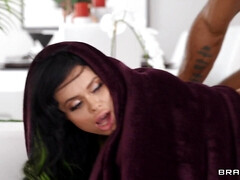 Horny babe Xwife Karen hot interracial sex