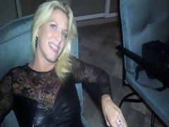 Amateur, Blonde, Sucer une bite, Tir de sperme, Européenne, Faciale