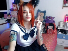 Lieveling, Erotisch, Huisgemaakt, Naakt, Tepels, Klein, Speelgoed, Webcamera