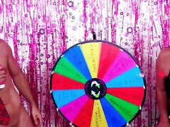 Sex party fun with busty Latina - Spin To Win Game - reality