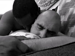In den arsch, Tussi, Grosser schwanz, Blasen, Klaffend, Schwul, Interrassisch