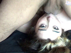 Russian, throat fuck, punk