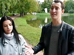 18, フェラチオ, 浮気する, チン, お金, 現実, ロシア人, フェラする