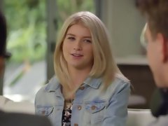 Cul, Lécher le cul, Blonde, Sucer une bite, Hard, Hd, Jarretelles, Adolescente